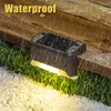 LED Solar Stair Lamp IP65 Waterproof Outdoor Garden Pathway Yard Fence Night Light