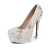 bling platform pumps