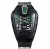 Poison Roadster Concept Racing Stile meccanico Cabina motore a sei cilindri Orologio creativo