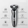 Electric Shaver 4D Men \ 's Electric Hair Clipper USB Uppladdningsbar Professionell Hår Trimmer Hårskärare För Män Vuxen Razor P0817