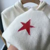 Мода тонкие толстовки Pentagram шаблон ручной работы жаккардовый вышивка кружева кашемировый свитер с капюшоном Женщины свободный рукав
