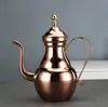 Stainless steel narrow Coffee Pots Home long-mouthed teapot tea kettle with filter mesh teapots