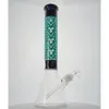 Purple Hookahs Glass Beker Bongs 7mm Dikke Waterleidingen 18mm Vrouwelijke Joint Oil DAB Rigs met Kom Diffused Downstam