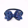 Dog Apparel 50PCS Wholesale Shining Pet Puppy Cat Bow Ties Adjustable Accessories Grooming Supplies