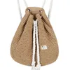 Summer Straw Bag Women Backpack Fashion Rucksack Weaved For Girls Mochila Backpack Travel Beach Straw Bags Women Shoulder Bag 210922