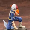 2019 New Super Hero Comic Anime Statue Boku no Hero Tomy ARTFX J Shoto Todoroki Figure Model Toys figurine X0526