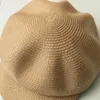 Summer Fashion Straw Braided Breathable Sunshade Ladies Octagonal Hat Casual And Playful Cute Anti-UV Cutdoor Cap Women Wide Brim Hats Elob2