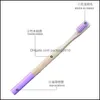 Disposable Toothbrushes Bath Supplies El Home & Garden Arrive Candy Color Bamboo Toothbrush Adt Round Handle Natural Tube Eco-Friendly Oral