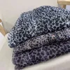 Herbst Winter Frauen Lange Koreanische Stil Leopard Mesh Tüll Plissee Maxi Rock 210421