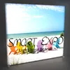 Foto reclame display boards SEG lightbox frames voor promotie-evenement met aangepaste afdrukken stof Posters Vlakke verpakking (240x240cm)