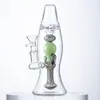 Bong in vetro Lava Lamp Perc Narghilè Percolatore Bong Tubi di fumo Dab Oil Rigs 14mm Joint With Bowl Water Pipe