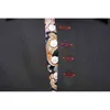 Stilvolle Paisley-Patchwork-Kleiderhemden für Herren, modisch, langärmelig, klassische Passform, für Herren, lässig, Button-Down-Chemise, 3XL 210522