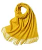 Осень зима пашмина тканые чистые кашемировые шарф мужчин женщин унисекс шарф шаль
