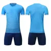 Toppkvalité ! Team Soccer Jersey Men Pantaloncini Da Fotboll Korta Sportkläder Running Kläder Vit Svart Röd Gul Blå Grei