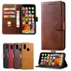 Étuis en cuir de haute qualité pour iPhone 13 12 11 pro X xs xr max 6 7 plus 8 avec fente pour carte Flip Wallet Stand Case Cover