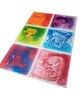 Art3d flytande sensoriska golv dekorativa plattor, 30x30cm kvadrat, röd, 1 kakel