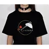 Kuakuayu HJN If This Is Love I Don't Want It Black T Shirt Happy Eating Japanische Mode Ästhetisches T-Shirt Kawaii Anime Tee 210317
