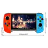 2020 Ny X19 Plus Handheld Game Console 5.1 tums Storskärm Classic Games 360 graders dubbelrocker