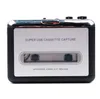 Portátil MP3 Cassette Decks Capture para USB Tape PC Super Music Player Audio Conversor Gravadores Jogadores Cassetes