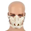 Japanese Anime Dragon God Skeleton Half Face Mask Halloween Cosplay Costume Prop X7YA3209347