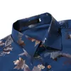 Maple Leaf Bronzing Print Männer Hemd Herbst Business Arbeit Männer Kleid Hemden Bequeme Casual Herren Langarm Tägliche Männer Kleidung 210524