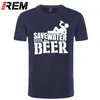 beba camisa engraçada de cerveja