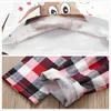 Xmas Family Christmas Matching Pijamas Set Sleepwear 2PCS Set Top + Pants Uomo Donna Bambini Baby Family Matching Clothes Abiti H1014