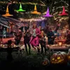 Halloween hattar halloweens dekoration rekvisita LED sträng lampor glödande häxa hatt scen layout fest levererar trollkarl trollkarl chapeau wizard cap