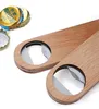 Houten handvat barman flessen opener soda glazen dop wijn bier bier fles-openers creatieve keuken bar open fles tools T9i001373