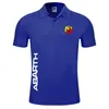 Nieuwe Merk POLO Shirt Mannen Katoen Mode Effen Kleur abarth Polo shirt Zomer Korte mouw Casual Business polo Shirts 210329