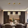 Lámpara nórdica moderna Accesorios de cocina Comedor Bar Colgante Dormitorio Sala de estar Lámparas de luz