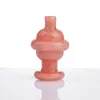 Farbige Raucherzubehör Glas Carb Cap Blase 27mm Durchmesser für Quarz Banger Nägel Wasserpfeifen Bong Dab Rig