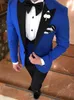 Custom Made Burgundy Black Lapel Suits for Men Terno Slim Groom Tuxedo 3 Piece Wedding Mens Suit Masculino Jacket+Pant+Vest+Bow X0608