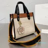Designer- Women Field Casual Tote Luxurys Bags Patchwork Shoulder Bag Shopping Handbags Leather Crossbody Handbag