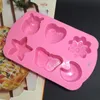 Silicone cake Baking Moulds Mold with rabbit pig insect chocolate jelly Pan Tray Silicon Muffin Cases Cupcake Nonstick Liner RH1729