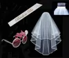 Bride To Be Sash Blanc Voile De Mariage De Mariée Satin Bachelorette Party Filles Poule Douche Kit Décoration Fournitures