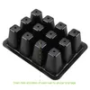 Planters & Pots Seedling Box Tray Set 12-hole Humidity Vented Domes Hand Tool Kit 6 Cells Plant Label Garden Decoration Mini Greenhouse