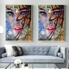 Senyuart 5D DIY Rhinestone Diamond Painting Full Round Borr Bild Skönhetsfärg med siffror Cross-Stitch Kit Broderi Mosaic