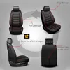 Luksusowy PU Leather Car Seat Cover Automobile Poduszka Pad Mata Auto Przodu Stylizacji Akcesoria Wnętrze Pokrywa