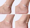 Bracelet de cheville en argent sterling 2021 pour femmes, bijoux de pied incrustés de Zircon, sur une jambe, cadeaux de personnalité, nouvelle collection 925