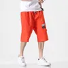 Shorts longs pour hommes Vêtements de mode Pantalons d'été Streetwear Coton Couleur claire Mâle Bermuda Cargo 8XL 6XL Grande taille 210629