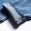 Automne Hiver Jeans Hommes 100% Coton Haute Qualité Lâche Droite Denim Pantalon Business Classique Salopette Pantalon grande taille 40 42 211120
