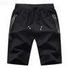 Bottom shorts Sommar Casual Male Bomull Andas Beach Mens Classic Shorts Midja Jogger Varumärke Kläder 5XL 210629