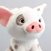 Movie Pet Pig Pua Cute Cartoon Pluszowe Zabawki Nadziewane Zwierząt Dolls 8 "20 cm Dzieci Prezent urodzinowy 210728