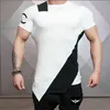 2019 ginásios bodyengineers verão o stadium stringer t-shirt t-shirt homem musculação e fitness crime manga curta t-shirt G1222