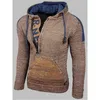 gemischte farbe hoodie