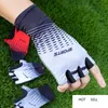 Gants de cyclisme pour hommes, légers, respirants, résistants aux chocs, demi-doigt, vélo d'équitation en plein air