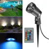 Luz LED para jardín, iluminación de paisaje de exterior, luz impermeable para árbol, para jardín, inundación, patio, césped