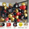 Palloncini a tema pirata Set di palloncini da 18 pollici in alluminio oro 18 pollici Palloncino Balloon Balloon Decorazione di compleanno Baby Doccia Forniture Bambini Balon X0726
