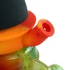 Set di pipe ad acqua per fumatori Narghilè Stoccaggio Tubo in silicone per tabacco bong in vetro con kit in metallo Lanterna unica